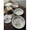 Image 2 : LOT 10 VINTAGE COLLECTIBLE CHINA: LIMOGES, FRENCH,