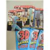 Image 2 : LOT 34 1985 TOPPS 3-D BASEBALL STARS CARDS SET 30