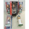 Image 1 : LOT 5 CERAMIC FOOTBALL & BASEBALL BOBBLE HEADS: 4