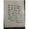 Image 1 : BABE RUTH SIGNATURE AUTOGRAPH ON LETTER NO COA