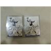 Image 1 : LOT 2 SAMMY BAUGH AUTOGRAPHED FOOTBALL CARD NO COA