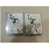 Image 1 : LOT 2 SAMMY BAUGH AUTOGRAPHED FOOTBALL CARD NO COA