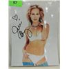 Image 1 : JULIE BENZ STAR PROMO PHOTO AUOTGRAPH JULIE BENZ