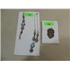 Image 1 : LOT 3 VINTAGE LADY'S COSTUME JEWELRY: NECKLACE,