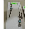 Image 2 : LOT 3 VINTAGE LADY'S COSTUME JEWELRY: NECKLACE,
