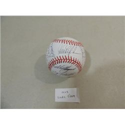 RAWLINGS BASEBALL TEAM AUTOGRAPH CHICAGO CUBS 1992