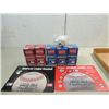 Image 1 : LOT 11 NEW RAWLINGS BASEBALLS, 5 NATIONAL & 6