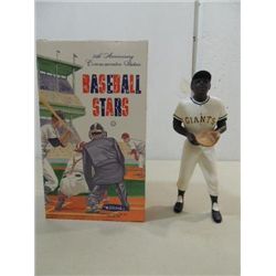 1988 HARTLAND BASEBALL 8" FIGURINE - WILLIE MAYS