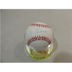RAWLINGS BASEBALL AUTOGRAPHED JIM PIERSALL