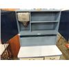 Image 3 : ANTIQUE PINE HOOSIER BAKERS CABINET: PORCELAIN