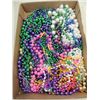 Image 1 : BOX LOT MARDI GRAS FAT TUESDAY CELEBRATION BEADS