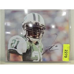 10X8 FOOTBALL PHOTO AUTOGRAPH LADAINIAN TOMLINSON