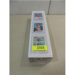 1989 TOPPS BASEBALL PLAYER CARDS BUILT SET