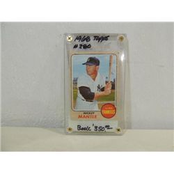 1968 TOPPS #280 BASEBALL PLAYER CARD MICKEY MANTLE