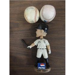 LOT 3 BASEBALL COLLECTIBLES: JIM THOME BOBBLE HEAD