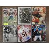 Image 1 : LOT 6 8X10 FOOTBALL PHOTO AUTOGRAPHED CHAD HENNE &