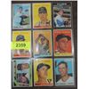 Image 1 : LOT 9 1959 TO 71 TOPPS BASEBALL PLAYER CARDS