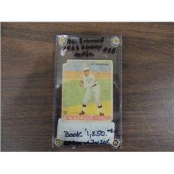 1933 GOUDEY #35 BASEBALL PLAYER CARD AL SIMMONS