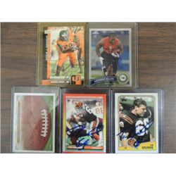 LOT 5 FOOTBALL AUTOGRAPH PLAYER CARDS: TIM