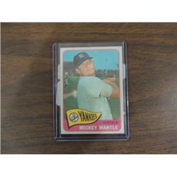 1965 TOPPS #350 BASEBALL PLAYER CARD MICKEY MANTLE