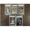 Image 1 : LOT 5 GRADED BASEBALL CARDS: 2005 BOWMAN #FG19