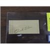 Image 1 : CHUCK KLEIN CUT SIGNATURE AUTOGRAPH NO COA