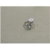 Image 2 : LADY'S RING SILVER TONE CLEAR CUBIC ZIRCONIA