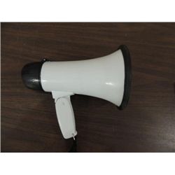 NEW IN BOX HAND HELD MEGAPHONE & SIREN, 5W POWER