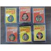 Image 1 : LOT 6 1970 TOPPS SCRATCH OFF BASEBALL CARDS: