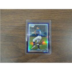 2010 TOPPS #87 REFRACTOR BASEBALL ROOKIE: ZACH LEE