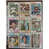 Image 2 : LOT 44 ASSORTED 1974 TOPPS BASEBALL PLAYER CARDS