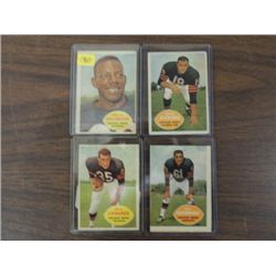 LOT 4 1960 TOPPS CHICAGO BEARS FOOTBALL CARDS: #14