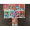 Image 1 : LOT 9 1969 TOPPS FOOTBALL PLAYER CARDS: #135, 137,