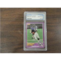 1989 SCORE #331S GRADED FOOTBALL HERSCHEL WALKER