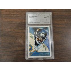 2001 TOPPS #19 GRADED FOOTBALL CARD FRED TAYLOR
