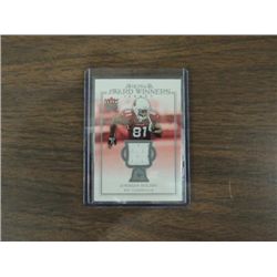 2006 FLEER JERSEY SEG FOOTBALL CARD ANQUAN BOLDIN