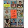 Image 1 : LOT 35 ASSORTED 1975 TOPPS FOOTBALL PLAYER CARDS