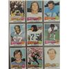 Image 3 : LOT 35 ASSORTED 1975 TOPPS FOOTBALL PLAYER CARDS