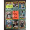 Image 1 : LOT 62 ASSORTED 1986 TOPPS FOOTBALL PLAYER CARDS