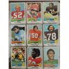 Image 2 : LOT 44 ASSORTED 1975 TOPPS FOOTBALL PLAYER CARDS