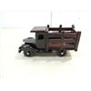 Image 1 : 7"L ALL WOOD HAND CRAFTED MODEL "T" FARM TRUCK
