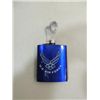 Image 1 : 7OZ STEEL METAL U.S. AIR FORCE WHISKEY FLASK