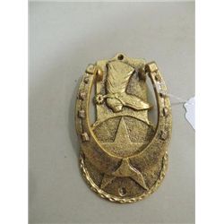 WESTERN STYLE DIE CAST IRON HORSESHOE DOOR KNOCKER