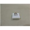 Image 1 : 14KT GOLD EP GREEN CUBIC ZURCONIA, LADYS RING,