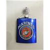 Image 1 : 7OZ STEEL METAL U.S. MARINES WHISKEY FLASK