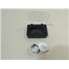 Image 1 : SILVER TONE TRIPLET 30X - 21MM LOUPE AND CASE