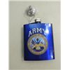 Image 1 : 7OZ STEEL METAL U.S. ARMY WHISKEY FLASK