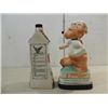 Image 2 : LOT 2 VINTAGE JIM BEAM WHISKEY CERAMIC DECANTERS: