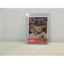 2012 TOPPS #260 BASEBALL ROOKIE CARD RIZZO