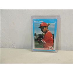 1987 FLEER #204 BASEBALL ROOKIE CARD BARRY LARKIN